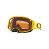 Masque cross OAKLEY Airbrake - Moto Jaune Ecran Prizm Mx Bronze