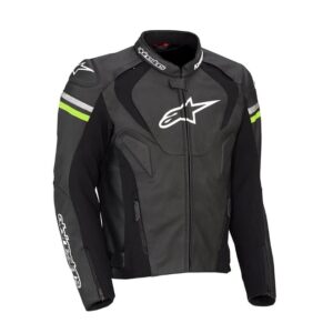 Veste en cuir Kawasaki taille 52